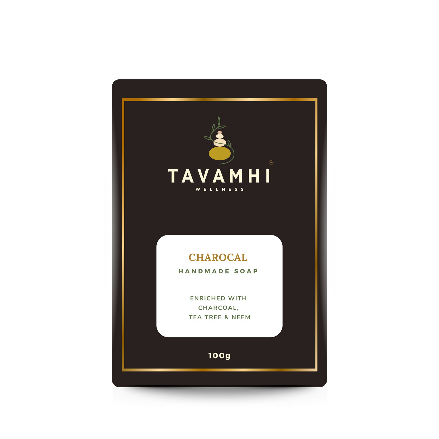 Handmade Detoxifying Soap Charcoal,100g