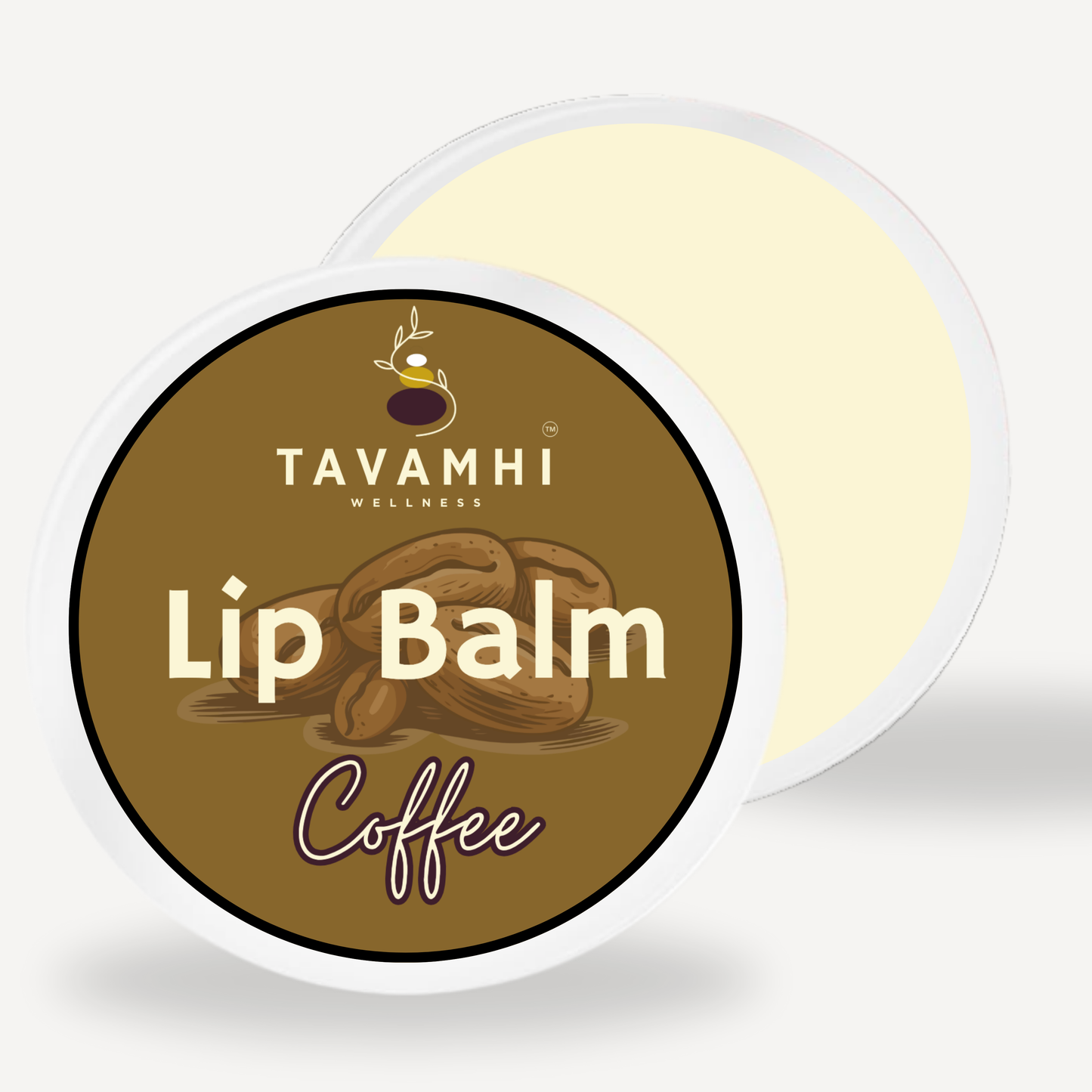 Coffee Lip Balm, For Smooth & Soft Lips 15gm - Blend of Natural Oils & Herbs , Preservative & Chemical Free