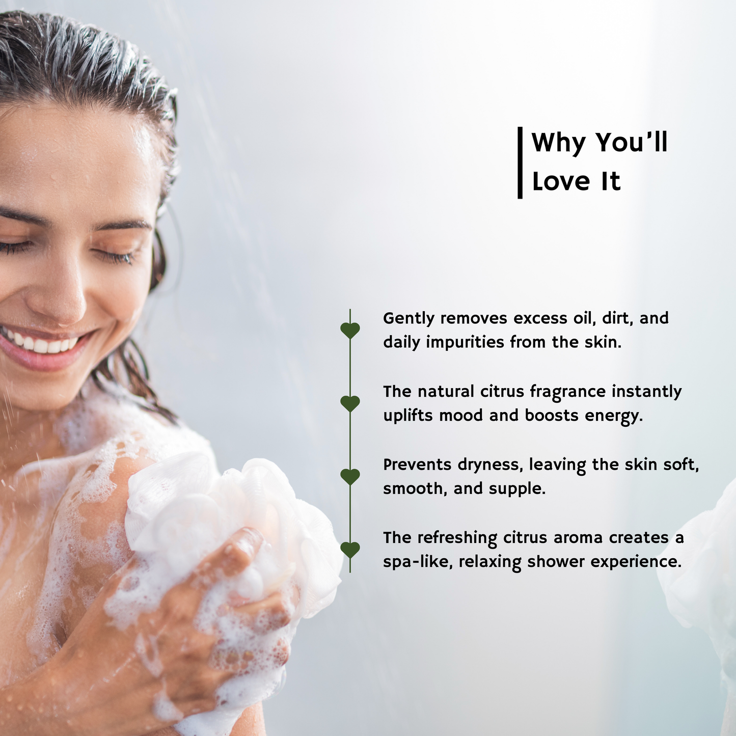 Rejuvenating Shower Gel, Enriched with Grapefruit & Licorice , 200ml