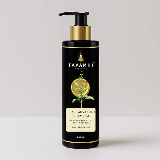 Scalp Advanced Shampoo, Enriched with Neem, Tulsi & Tea Tree, 200ml