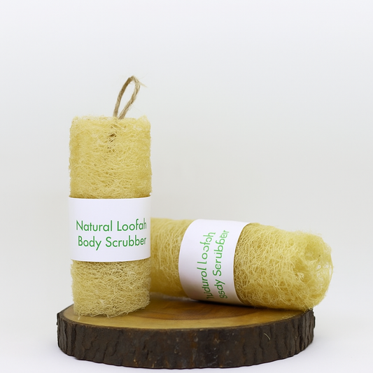 Natural Loofah Body Scrubber | 100% Natural, Eco-Friendly, Biodegradable | Pack of 5